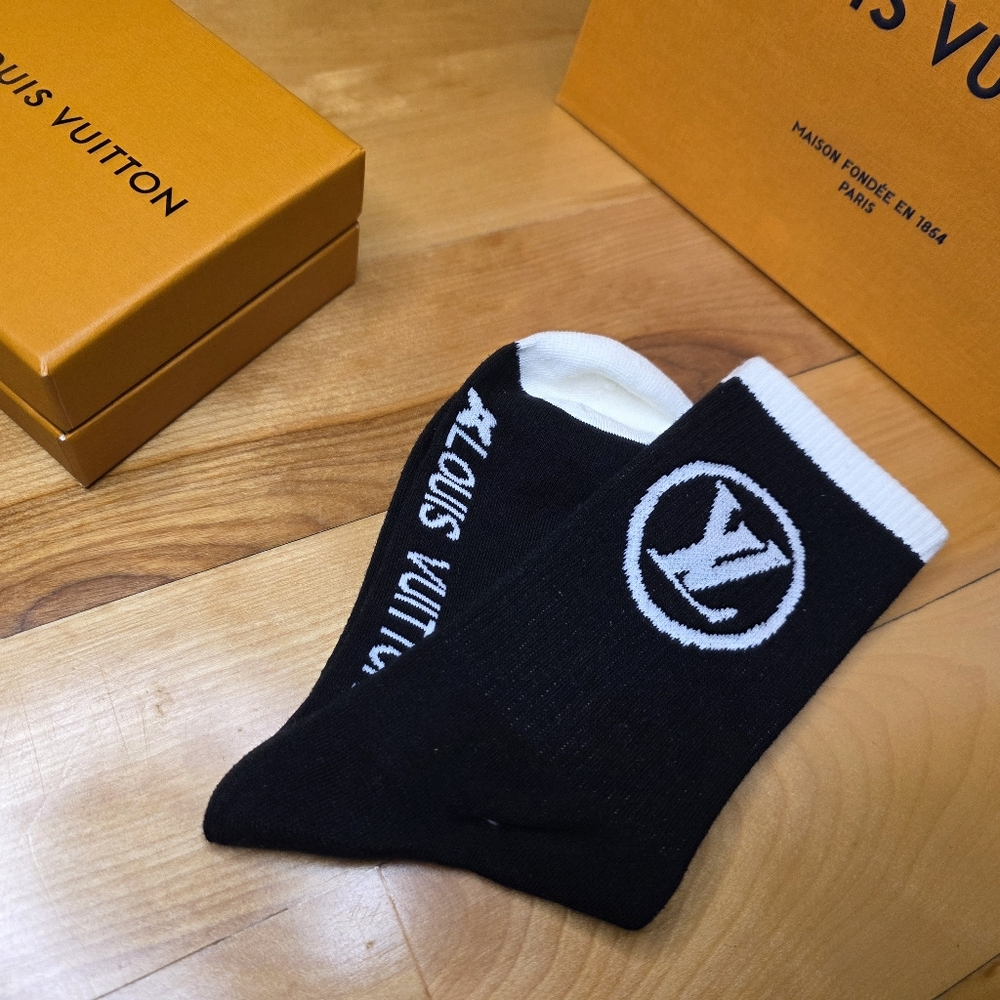 New Luxury Designer Style Long Boot Socks